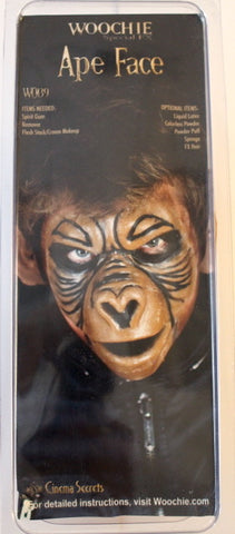 Ape Face Latex Appliance
